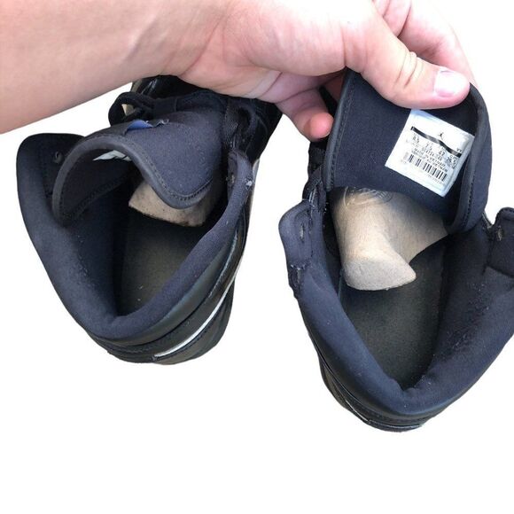 Nike Air Jordan 1 Mid 'Speckle' Size 8.5 Black - Picture 15 of 16